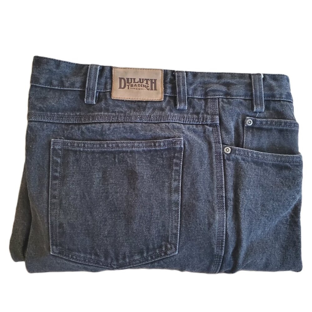 Duluth Trading Co. Men's Black Jeans, Size 46X30